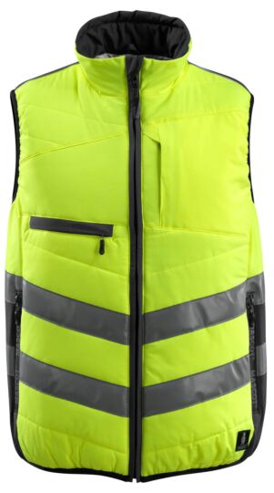 Mascot 15565-249 Wintervest Hi-Vis Geel/Zwart