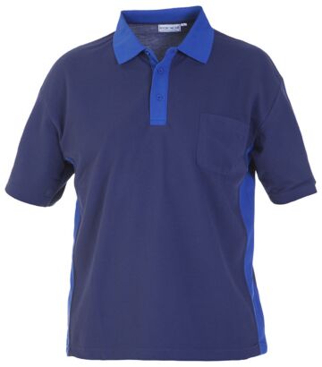 Hydrowear Tolbert Polo Shirt Marineblauw/Kobalt
