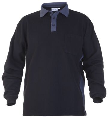 Hydrowear Tegelen Sweater Zwart/Grijs