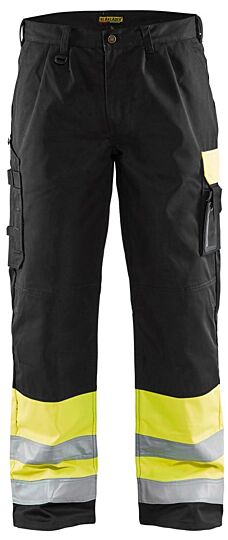 Blåkläder 1584-1860 High Vis Werkbroek High Vis Geel/Zwart