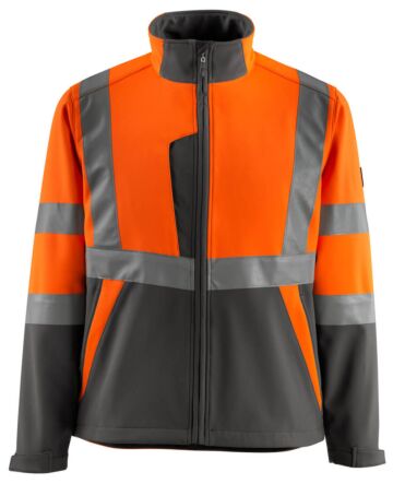 Mascot 15902-253 Softshell jas Hi-Vis Oranje/Donkerantraciet