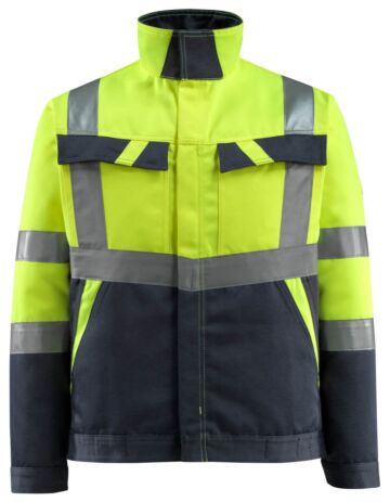 Mascot 15909-948 Jas Hi-Vis Geel/Donkermarine