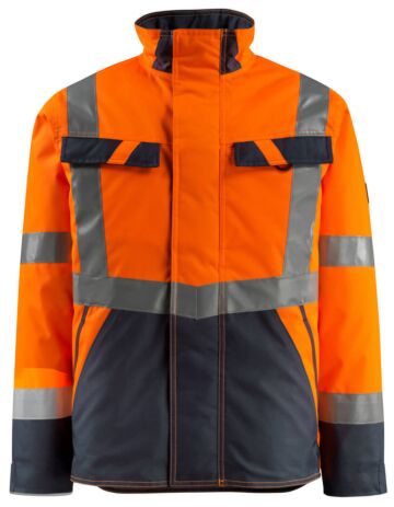 Mascot 15935-126 Winterjas Hi-Vis Oranje/Donkermarine