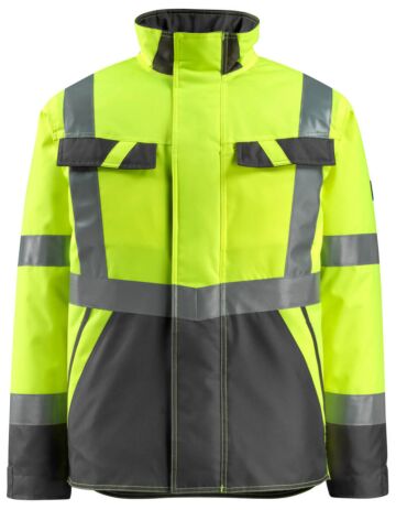 Mascot 15935-126 Winterjas Hi-Vis Geel/Donkerantraciet