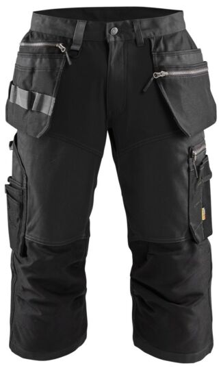 Blåkläder 1597-1343 Piraatbroek stretch Zwart