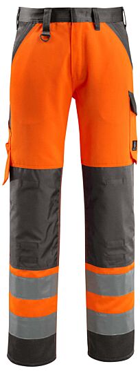 Mascot 15979-948 Broek met kniezakken Hi-Vis Oranje/Donkerantraciet