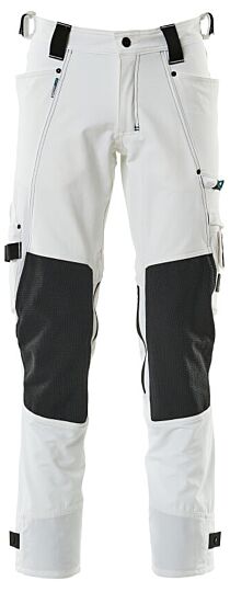 Mascot 17079-311 Broek met kniezakken Wit
