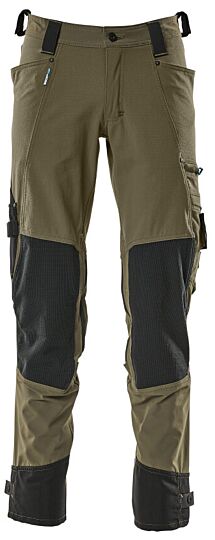 Mascot 17079-311 Broek met kniezakken Mosgroen