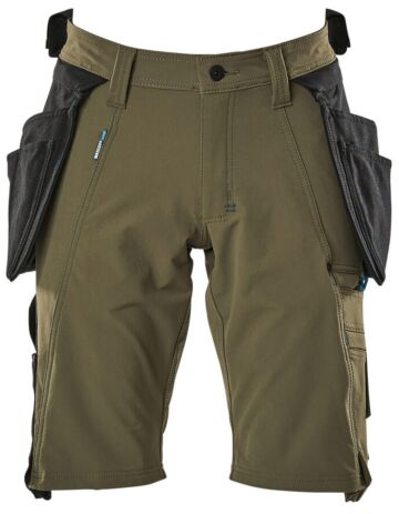 Mascot 17149-311 Shorts met spijkerzakken Mosgroen