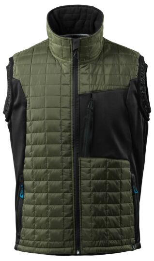 Mascot 17165-318 Thermobodywarmer Mosgroen/Zwart