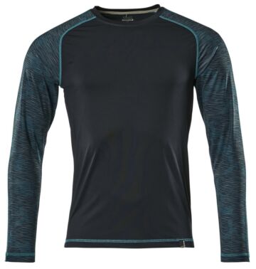 Mascot 17281-944 T-shirt lange mouwen Donkermarine