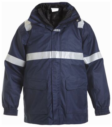 Hydrowear Makkum Parka Marineblauw