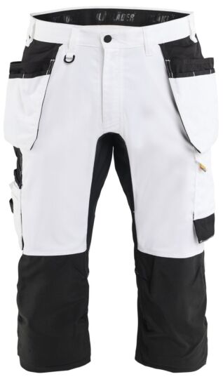 Blåkläder 1774-1832 Schilderspiraatbroek met stretch Wit/zwart