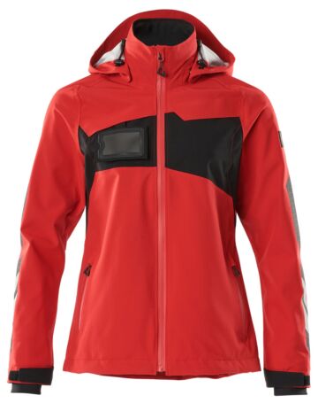 Mascot 18011-249 Dames Shell jas Signaalrood/Zwart