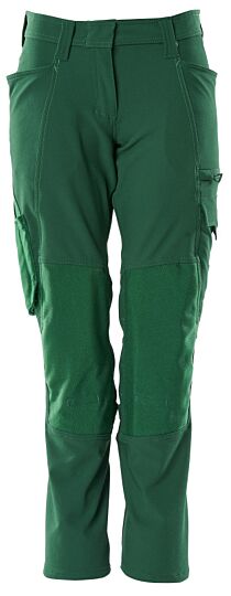 Mascot 18078-511 Dames Broek met kniezakken Groen
