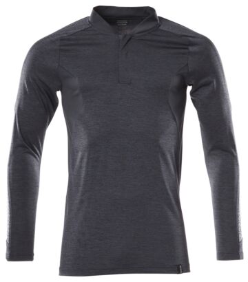 Mascot 18081-810 Poloshirt lange mouwen Donkermarine-Gemêleerd
