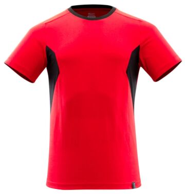 Mascot 18082-250 T-shirt Signaalrood/Zwart
