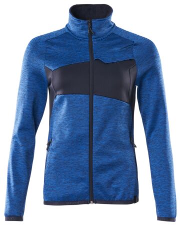 Mascot 18153-316 Dames Fleecetrui met rits Helder Blauw/Donkermarine