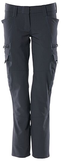 Mascot 18188-511 Dames Broek met dijbeenzakken Donkermarine