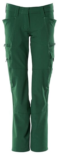 Mascot 18188-511 Dames Broek met dijbeenzakken Groen