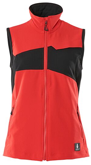 Mascot 18375-511 Dames Bodywarmer Signaalrood/Zwart