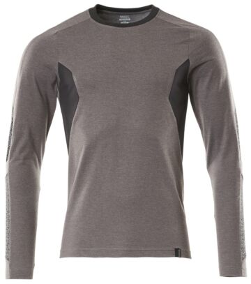 Mascot 18381-959 T-shirt lange mouwen Donkerantraciet/Zwart