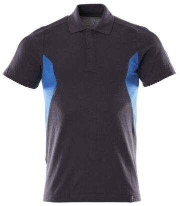 Mascot 18383-961 Poloshirt Donkermarine/Helder Blauw