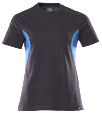 Mascot 18392-959 Dames T-shirt Donkermarine/Helder Blauw
