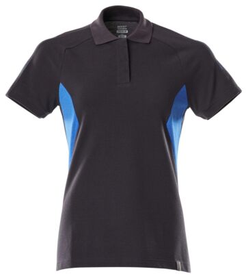 Mascot 18393-961 Dames Poloshirt Donkermarine/Helder Blauw