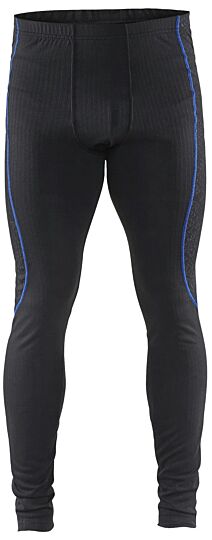 Blåkläder 1840-1707 Lange onderbroek LIGHT Zwart/Korenblauw