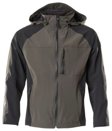 Mascot 18601-411 Shell jas Donkerantraciet/Zwart