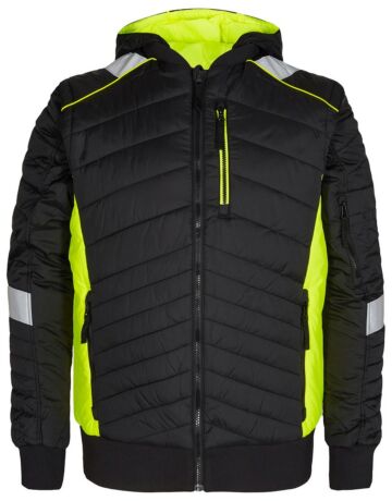 F. Engel 1870 Cargo Jacket Black/Yellow