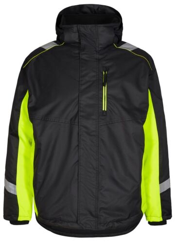 F. Engel 1871 Cargo Winter Jacket Black/Yellow