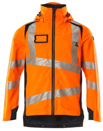 Mascot 19001-449 Shell jas Hi-Vis Oranje/Donkermarine