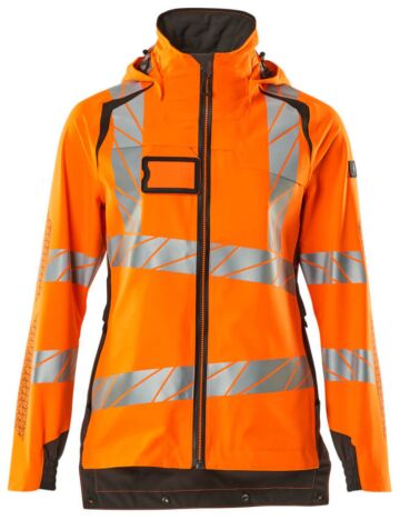 Mascot 19011-449 Dames Shell jas Hi-Vis Oranje/Donkerantraciet