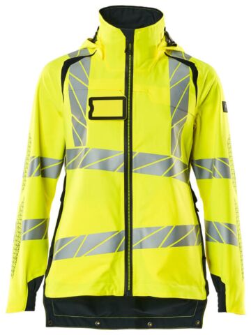 Mascot 19011-449 Dames Shell jas Hi-Vis Geel/Donkermarine