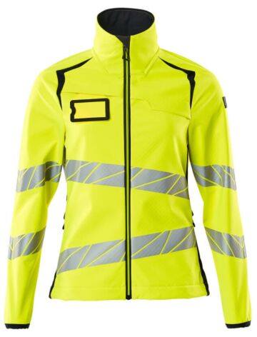 Mascot 19012-143 Dames Softshell jas Hi-Vis Geel/Donkermarine
