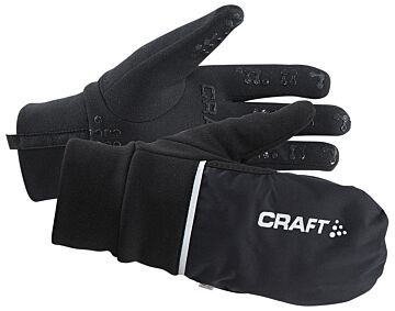 Craft Hybrid Weather Glove Zwart