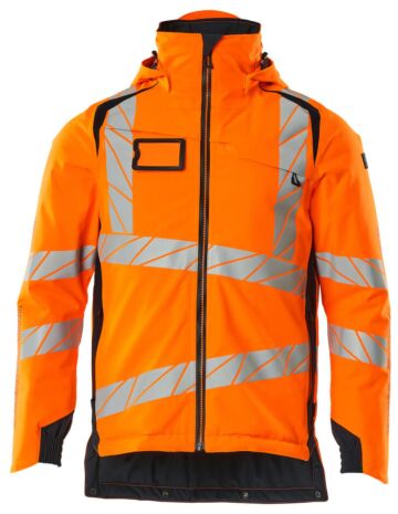 Mascot 19035-449 Winterjas Hi-Vis Oranje/Donkermarine