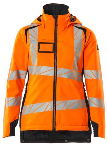 Mascot 19045-449 Dames Winterjas Hi-Vis Oranje/Donkermarine