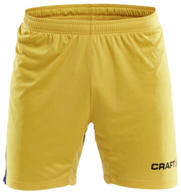 Craft Progress Short Contrast Heren Sweden Yellow/Club Cobolt