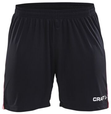 Craft Progress Short Contrast Dames Black/Pop