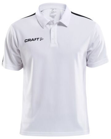 Craft Progress Polo Pique Heren White