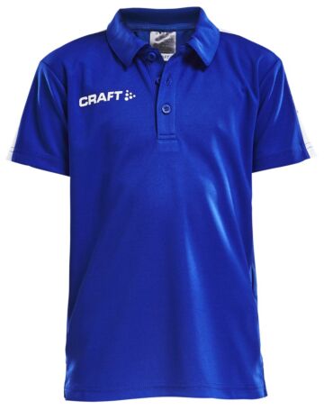 Craft Progress Polo Pique Jr Kinderen Club Cobolt