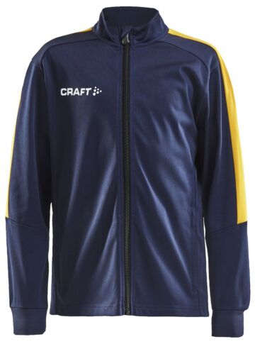 Craft Progress Jacket Jr Kinderen Navy/Sweden Yellow