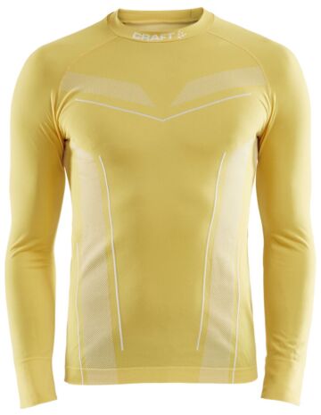 Craft Pro Control Seamless Jersey Heren Yellow