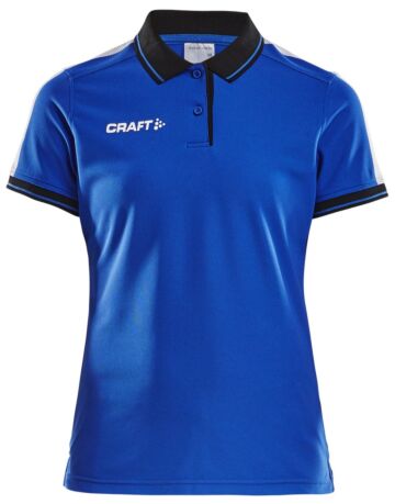 Craft Pro Control Poloshirt Dames Club Cobolt/Black