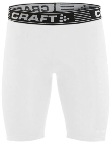 Craft Pro Control Compression Short Tights White