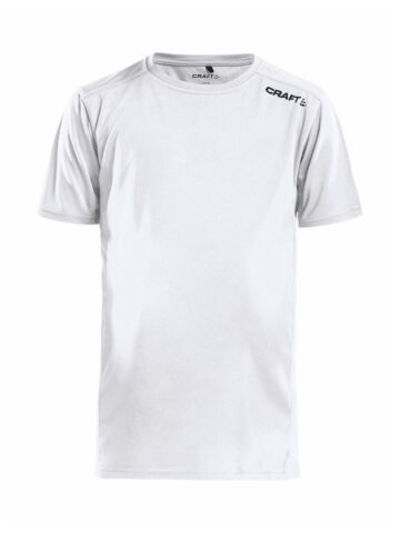 Craft Rush Ss Tee Jr Kinderen White