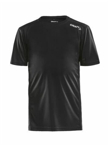 Craft Rush Ss Tee Jr Kinderen Black
